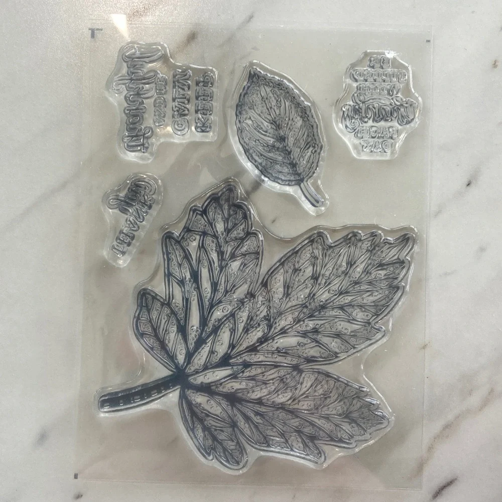 Stampin Up Paper Pumpkin Fall Leaves Stamp Set